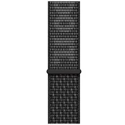 Ремінець Nylon для Apple Watch 38/40/41/42mm(ser.10) Black / Summit White - мініатюра 3