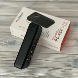 Зовнішній акумулятор Power bank TORIMA TRM-1021 20000 Mah батарея заряджання Чорний - мініатюра 4