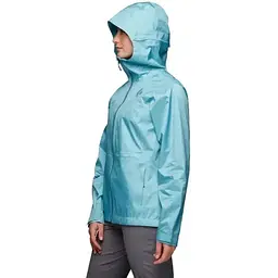 Куртка Black Diamond W Treeline Rain Shell Coastal Blue S (1033-BD 7450094054SML1) - мініатюра 4