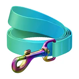 Повідець для собак WAUDOG Nylon Recycled M Ш 20 мм Д 122 cм помаранчевий (46614)