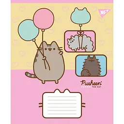 Набір зошитів Yes Pusheen Funny A5 в лінію 12 аркушів 25 шт. (767603) - мініатюра 4