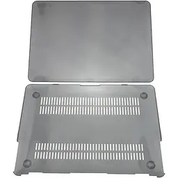 Чохол захисний MacBook Retina 12 Кейс Hardshell Cover темно сірий