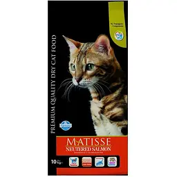Сухий корм для стерилізованих кішок Farmina Matisse Neutered Salmon з лососем 10 кг