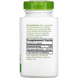 Вітекс Nature's Way Vitex Fruit 400 мг 320 капсул - мініатюра 2