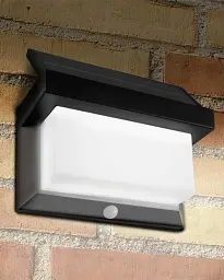 Вуличний світильник на сонячній батареї із датчиком руху Goldlux 325464 Tony Pir Led 6500K IP44 Bk - мініатюра 3