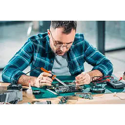 Паяльник електричний Neo Tools 60Вт 450°C нікельована мідь (19-156) - мініатюра 8