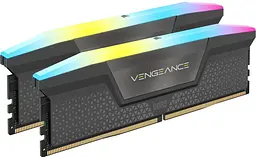 DDR5 32GB (2x16) Corsair Vengeance 5600Mhz RGB Grey AMD EXPO (CMH32GX5M2B5600Z36K) - мініатюра 2