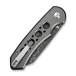 Ніж складаний туристичний Civivi Pragma Prime, (8.9 см) Damascus / Aluminum сірий - мініатюра 5