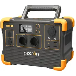 Портативна зарядна станція Pecron E600LFP LiFePO4, 614 Вт/ч 1200 Вт (E600LFP)