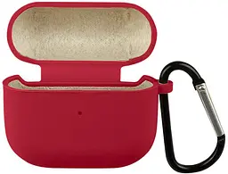 Кейс TOTO Apple AirPods Case 3 gen with hook Red #21