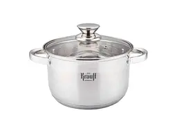 Каструля KRAUFF 5,7л зі скляною кришкою d 24см