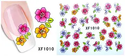 Наклейки для нігтів XF1010