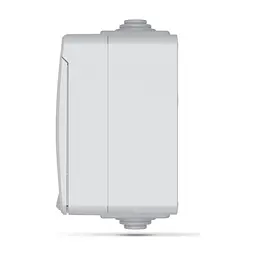 Розетка Videx BINERA IP65 зовнішня 1ая із заземленням сірка (BINERA IP65 наружная 1ая с заземлением сера) - мініатюра 3