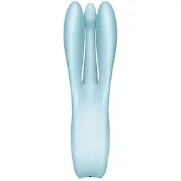 Кліторальний вібратор Satisfyer Threesome 1 Pink Light Blue - мініатюра 4