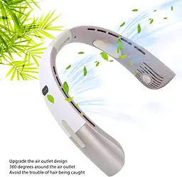 Шийний вентилятор USB Тихий DS009 - мініатюра 7