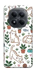 TPU чохол Demsky Cats pattern для Xiaomi Redmi Note 15 Pro 4G