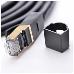 Патч-корд 5м, F/FTP cat 7 RJ-45 black Ugreen (U_11271) - мініатюра 4