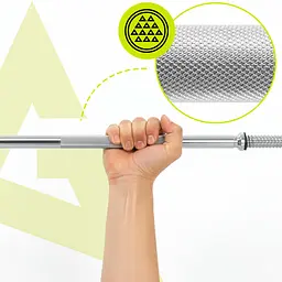 Гриф для штанги прямий Actiget 180 см 28 мм ACT0005 - мініатюра 6