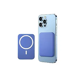 Павербанк Remax RPP-65 / 10000 мАг / до 20 Вт / USB-C + MagSafe / PD+QC / Синій - мініатюра 3