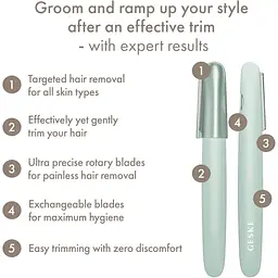 Тример для тіла GESKE Precision Trimmer 4in1 Green (HB0451) [132062] - мініатюра 8