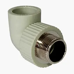 Кутник PPR комбінований із зовнішньою різьбою VITOPlast Ø 25х1/2" 30412