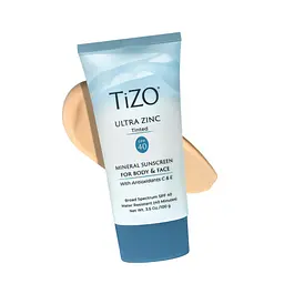 Крем сонцезахисний для обличчя та тіла з відтінком TiZO Ultra Zinc Body & Face Tinted SPF 40, 100 г - мініатюра 2