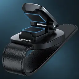 Автотримач для окулярів Baseus Platin Vehicle ACYJN-B0S сріблястий - мініатюра 9