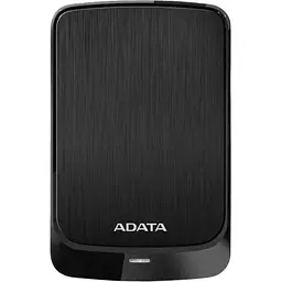 Зовнішній жорсткий диск Adata HV320 4TB Slim 4 ТБ USB 3.2 Gen1 (чорний)