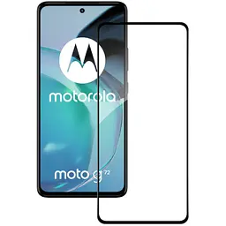 Скло захисне ACCLAB Full Glue Moto G72 Black (1283126583025) - мініатюра 2