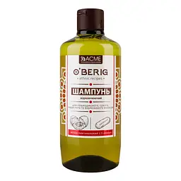 Олія-шампунь O'BERIG Яєчно-пантеноловий з 5 оліями для пошкодженного сухого пористого та фарбованого волосся 500 мл - мініатюра 3