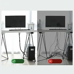 Стрічка для кабелю BASEUS 3 м Червоний - мініатюра 4