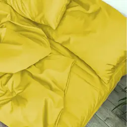 Комплект дитячої постільної білизни MirSon Satin Light Pro 10-002 Yellow 110х140 см жовтий (2200010169485) - мініатюра 3
