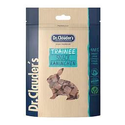 Ласощі для собак Dr.Clauder's Trainee Snack Rabbit з кроликом, 80 г