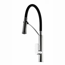 Змішувач для кухні Topaz Barts TB 8817-H18 Хром - мініатюра 4