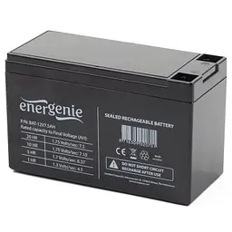 Батарея до ДБЖ EnerGenie 12В 7,5 Аг (BAT-12V7.5AH)