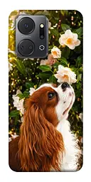 TPU чохол Demsky Flower spaniel для Huawei Honor X7a