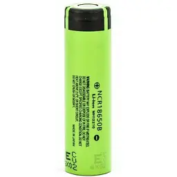 Акумулятор 18650 3400mAh (FlatTop) * 1 Panasonic (NCR18650B / 00422) - мініатюра 2