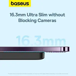 Павербанк Baseus Magnetic Wireless Mini Air Black 6 000 mAh / 20 Вт (P10059002113-00) - мініатюра 13