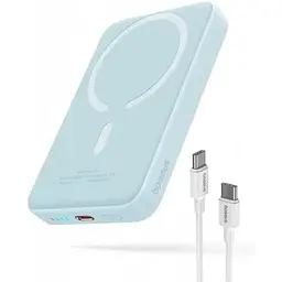 Зовнішній акумулятор Baseus Magnetic Bracket Mini 10000mAh 20W (P10059001313-00) - мініатюра 6