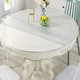 М'яке скло Прозора силіконова скатертина на стіл Soft Glass 1.0х2.0м (товщина 1.5мм) - мініатюра 7