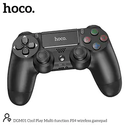 Ігровий контролер Hoco Cool Play Multi-function PS4 бездротовий gamepad DGM01 - мініатюра 2