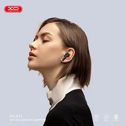 Навушники бездротові XO G17 Avatar Dual Mic Bluetooth Headphones Чорні - мініатюра 2