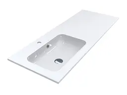 Умивальник Miraggio Della 1200 L 0000911, Білий - мініатюра 5