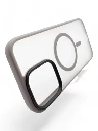 Чохол до мобільного телефона BeCover Metal Buttons Case (MagSafe) для Apple iPhone 16 Plus Gray (712095) - мініатюра 3