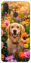TPU чохол Demsky Flowery labrador для Huawei P Smart+ (nova 3i)