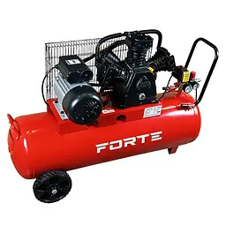 Компресор Forte W-0.5-101 - 10 атм. 3 кВт, 220 В, вхід: 520 л/хв, рес-р 100 л (86209)