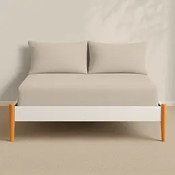 Простирадло фланель на резинці для коляски та люльки Cosas Almond 40х80х5 см (Flannel_62Almond_FittedStroller_40х80) - мініатюра 4