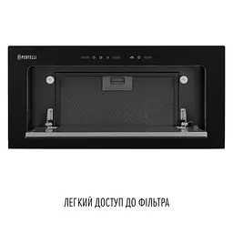 Витяжка повновбудована PERFELLI DESIGN VISION 6 NERO SILENZIO - мініатюра 8