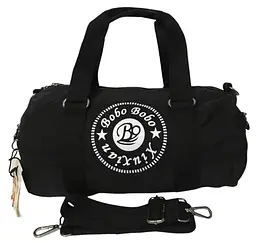 Сумка жіноча тканинна з довгою ручкою Bobo 9505-9 чорна