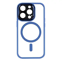 Чохол Creative TPU PC Metal Calais MagSafe Apple iPhone 14 Pro Light Blue